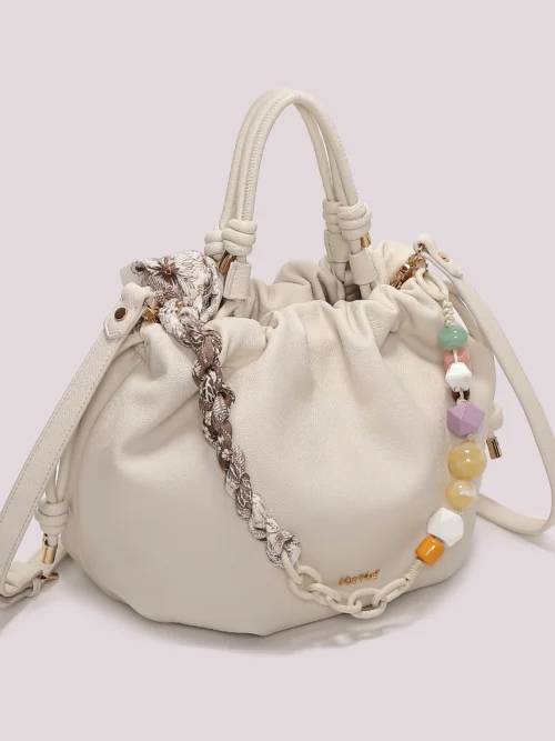 Borsa a mano con foulard - mimì-muà