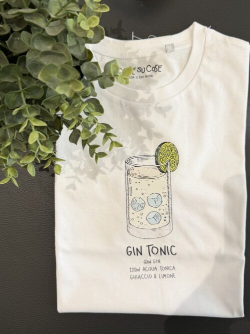 T-shirt "gin " - cosesucose
