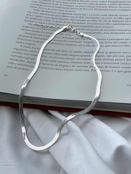 Collana filo argento