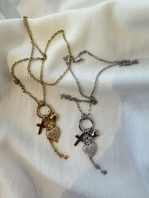 Collana cuore sacro