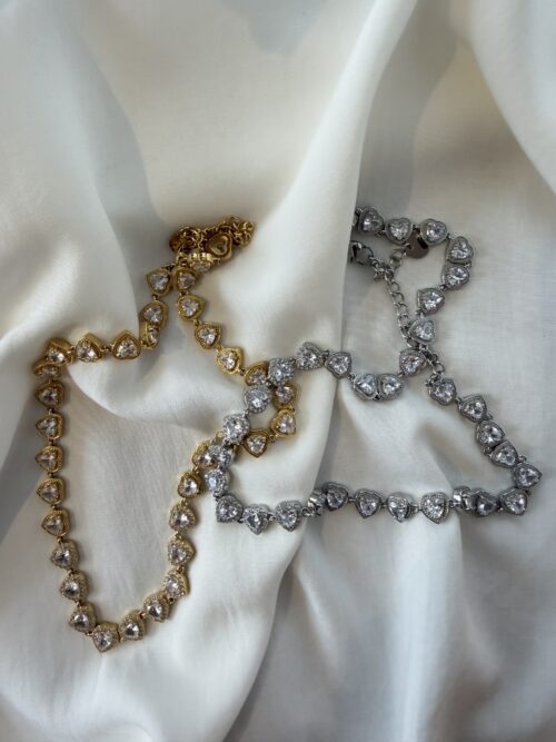 Collana "swarovski" cuore
