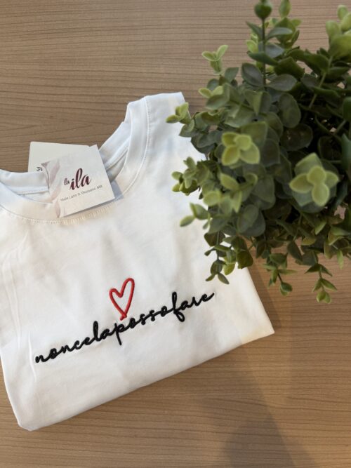 t-shirt "noncelapossofare"