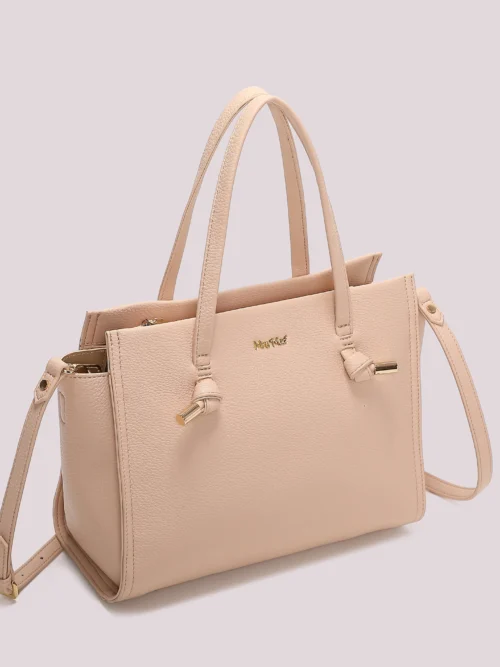 Borsa a mano grande con nodi - mimì-muà