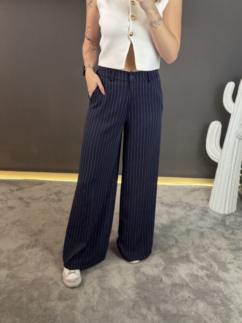 Pantalone gessato
