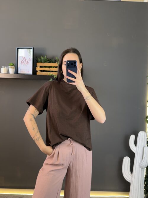 T-shirt over - olivia grey