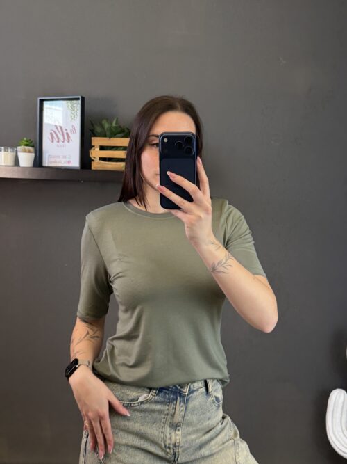 T-shirt spalline - olivia grey