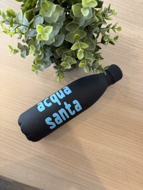 borraccia "acqua santa"