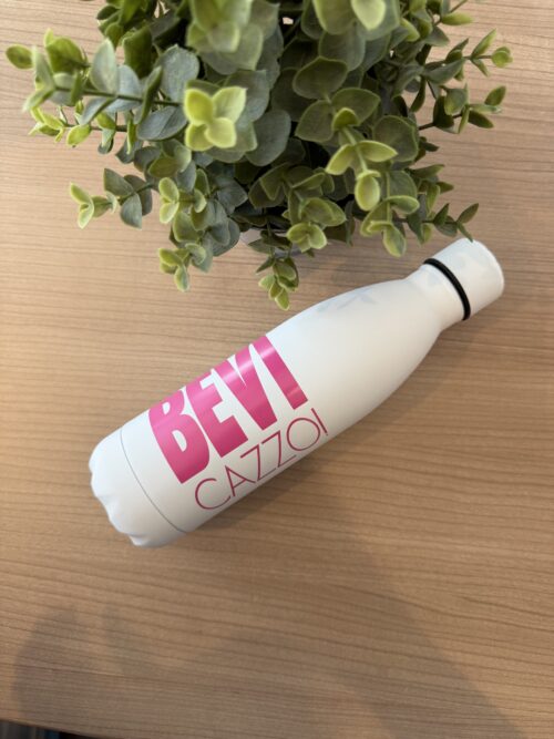 borraccia "bevi c***o"