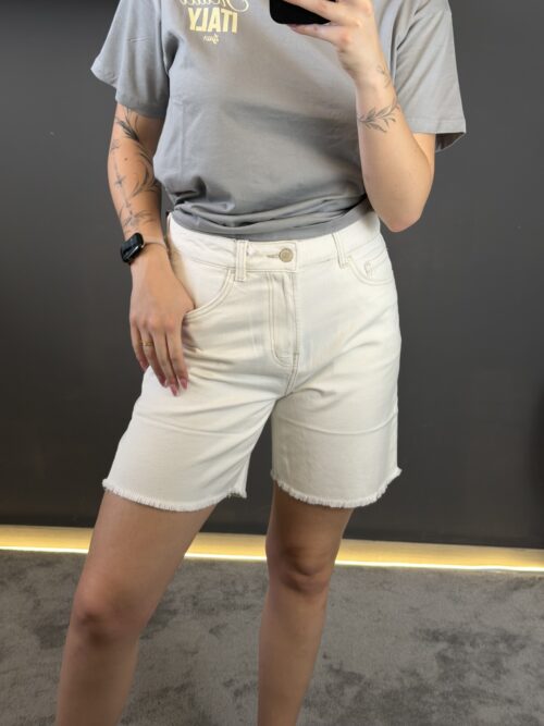Bermuda jeans "white" - tiffosi