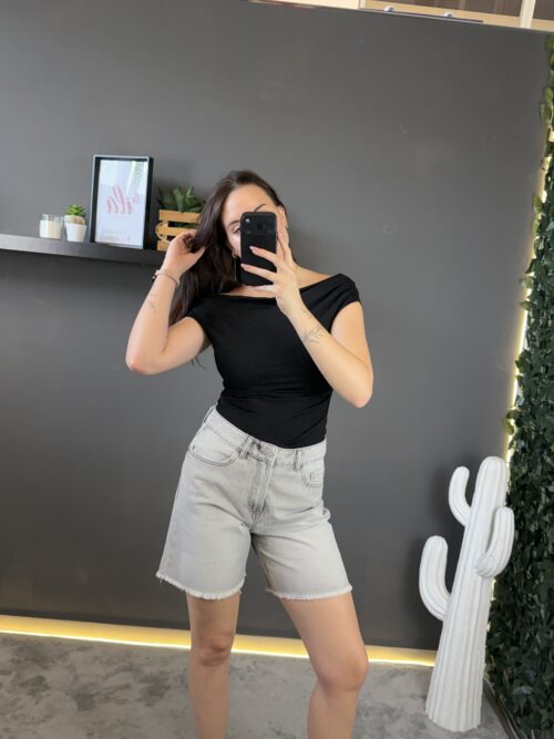 Bermuda jeans "grey" - tiffosi