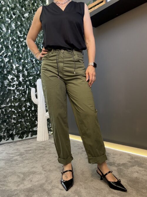 Pantalone baloon fiocco