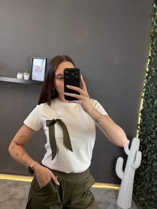T-shirt "fiocco"