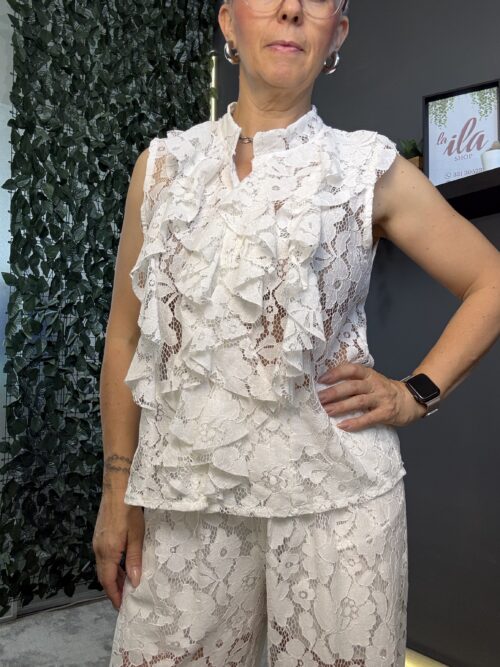Camicia pizzo